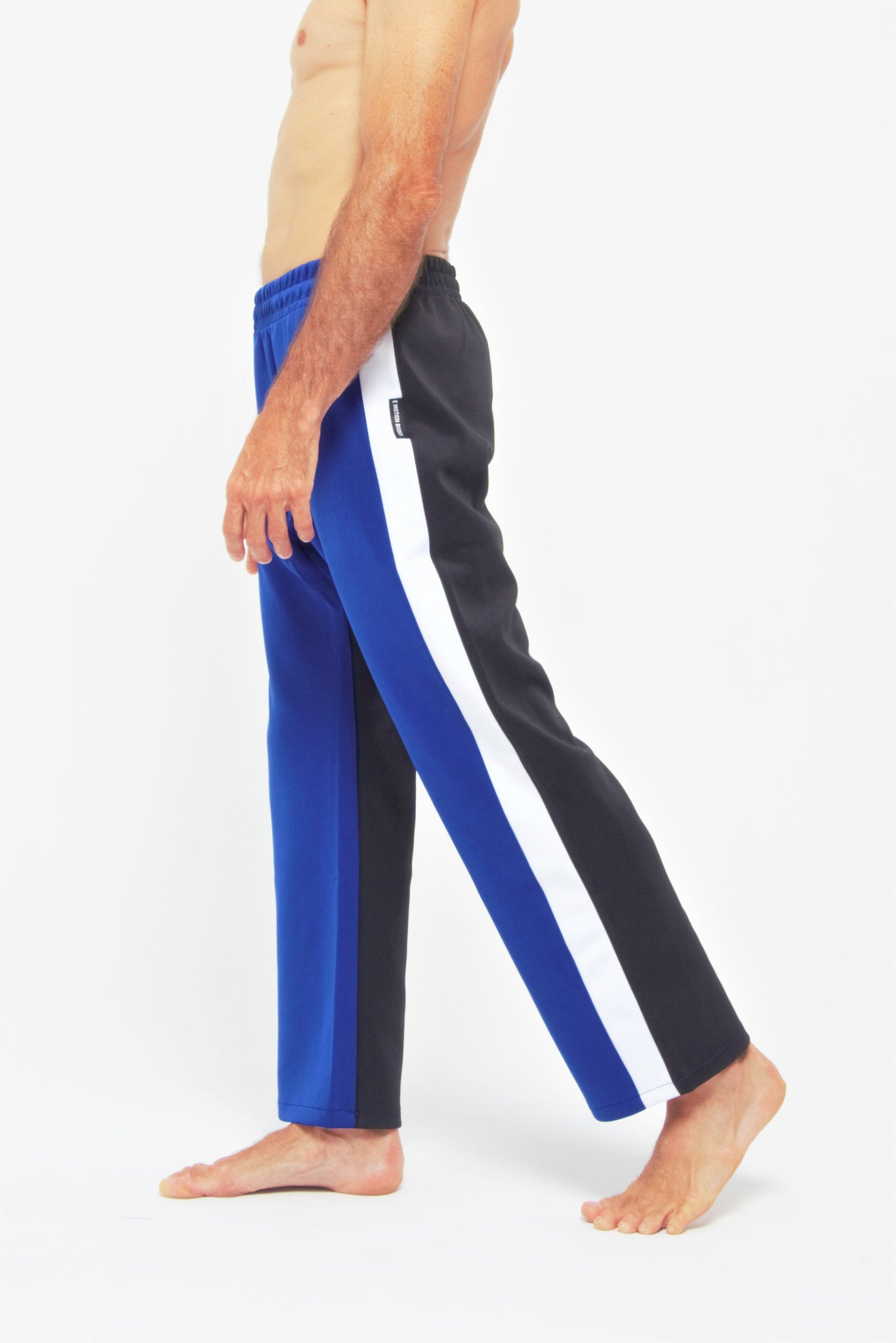 Flying Contemporary Dance Pants - Blue & White & Black