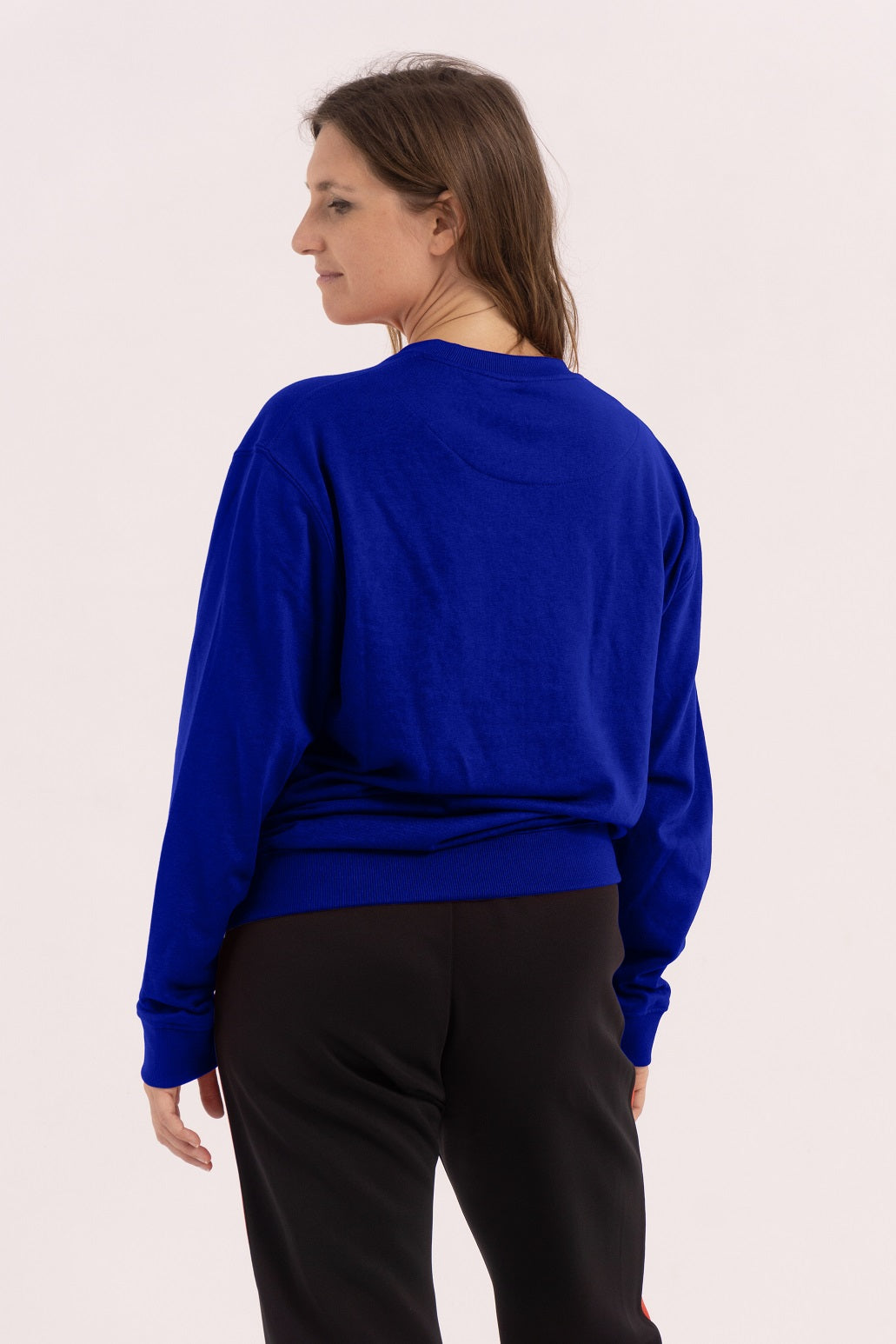 Sweatshirt without hood - Royal Blue