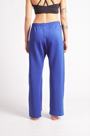 Flying Contemporary Dance Pants - Blue & Black